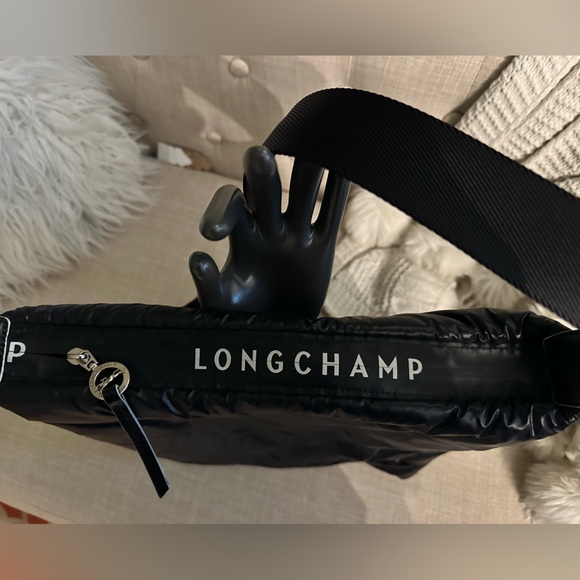 Longchamp Black Nylon Puffer Crossbody Bag - Picture 3 of 6